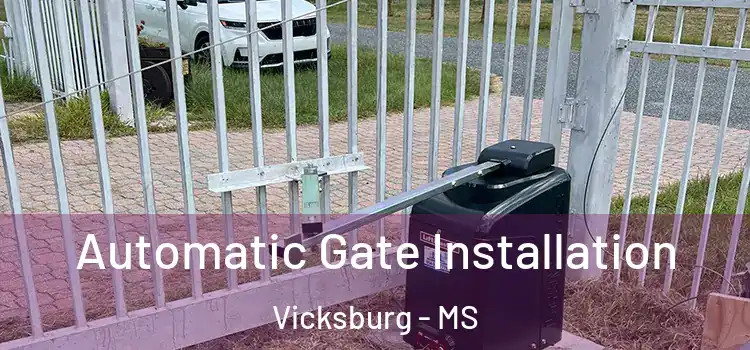 Automatic Gate Installation Vicksburg - MS